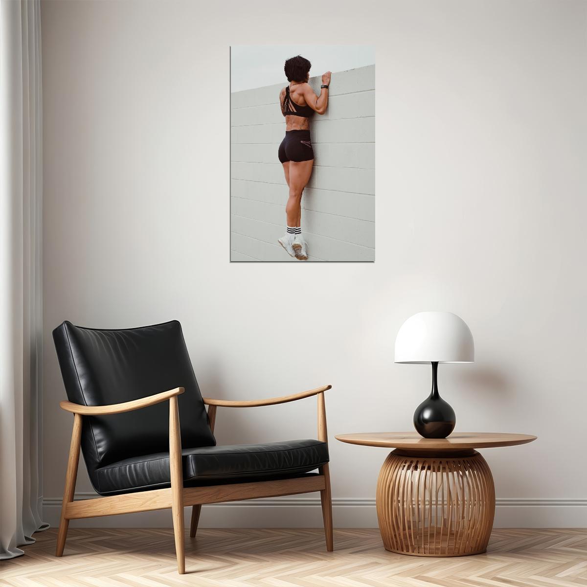 Massy Arias Hot Fitness Model Poster Strong Sexy Women Wall Art Inspirational Workout Room Decor Aesthetic Sports Print Gym Motivational Wall Decor Athletic Icon HD Photo Print - xonomax