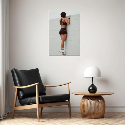 Massy Arias Hot Fitness Model Poster Strong Sexy Women Wall Art Inspirational Workout Room Decor Aesthetic Sports Print Gym Motivational Wall Decor Athletic Icon HD Photo Print - xonomax
