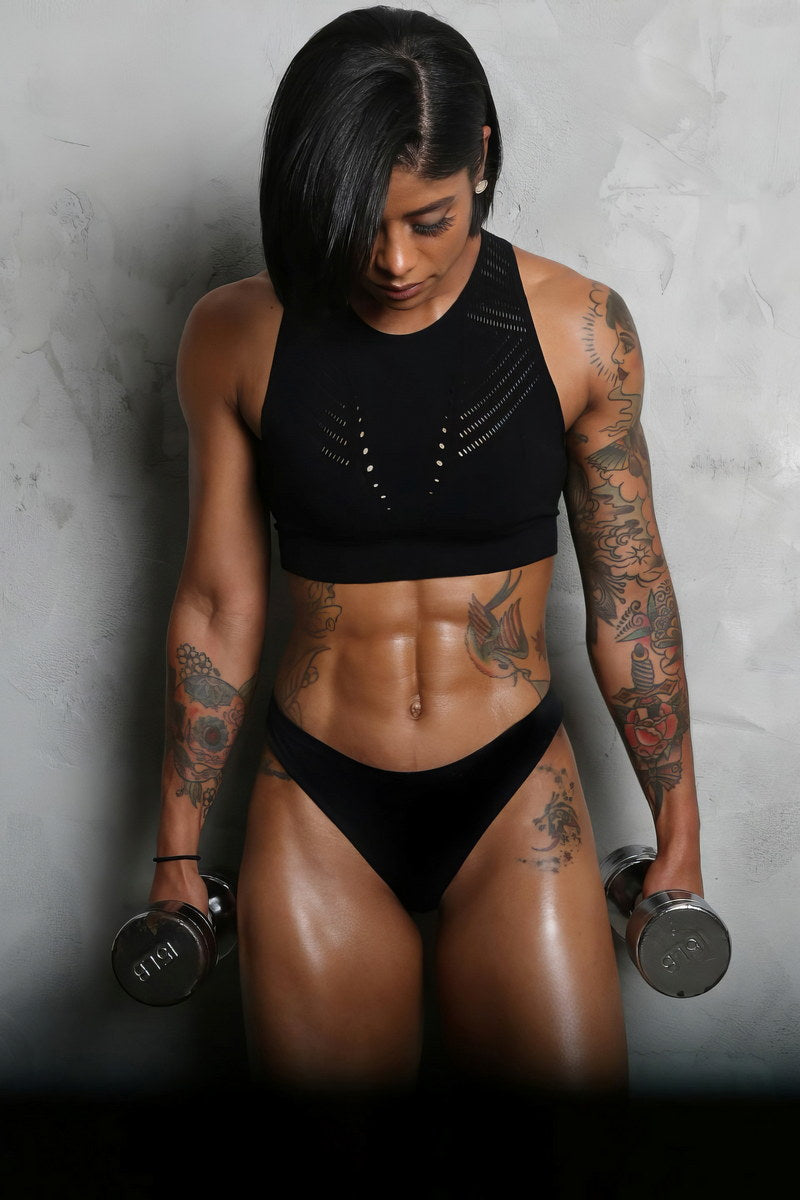 Massy Arias Hot Fitness Model Poster Strong Sexy Women Wall Art Inspirational Workout Room Decor Aesthetic Sports Print Gym Motivational Wall Decor Athletic Icon HD Photo Print