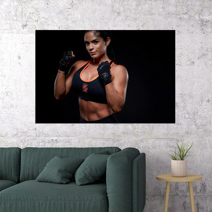 Michelle Lewin Hot Fitness Model Poster Gym Icon Motivational Wall Art Sexy Inspirational Workout Room Decor Aesthetic Sports Print Exercise Wall Decor Athletic Icon HD Photo Print