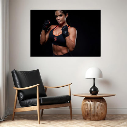 Michelle Lewin Hot Fitness Model Poster Gym Icon Motivational Wall Art Sexy Inspirational Workout Room Decor Aesthetic Sports Print Exercise Wall Decor Athletic Icon HD Photo Print