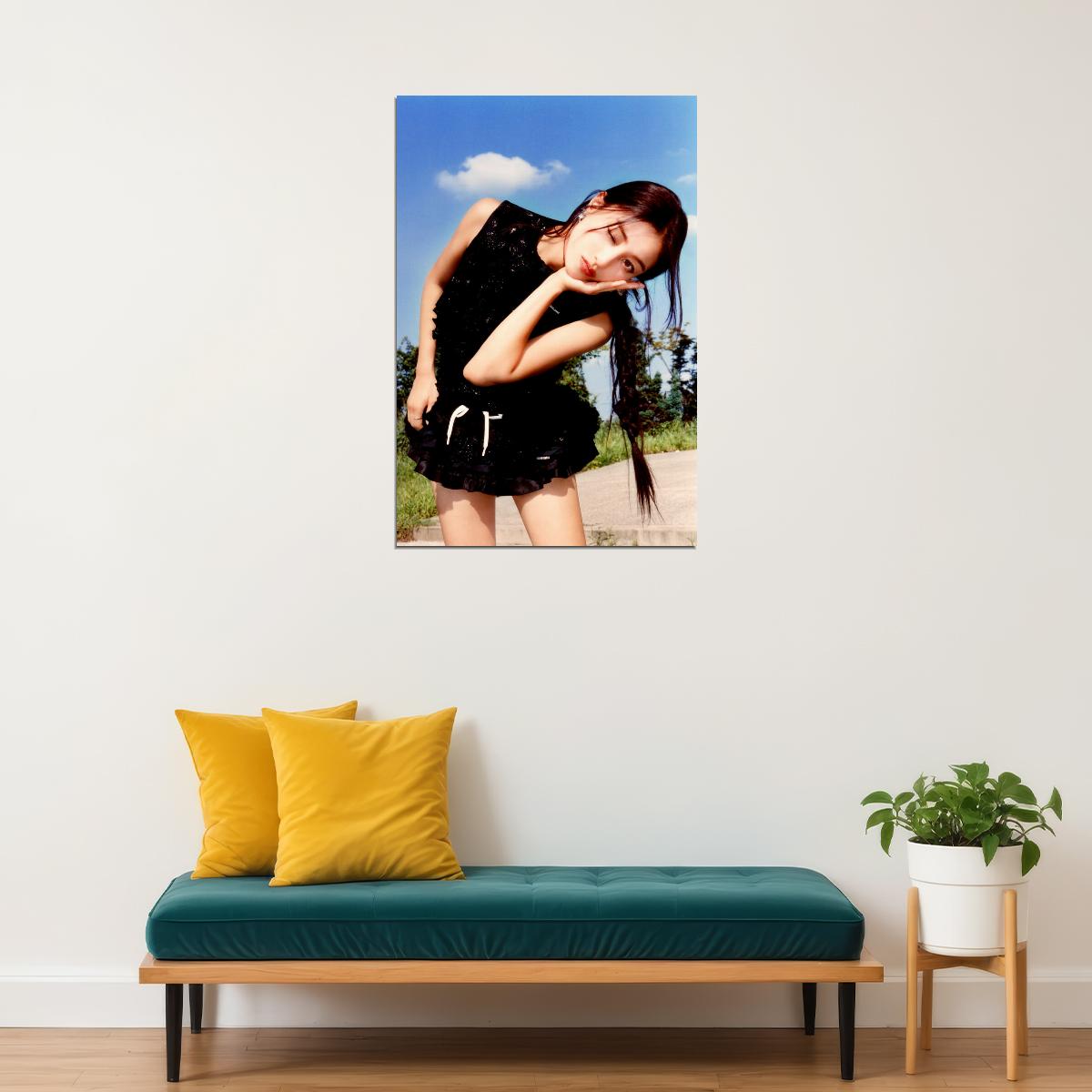 Twice Jihyo Mini Album Strategy Concept Photo Music Poster K-Pop Home Decor For Living Room Aesthetic Kpop Female Girl Group