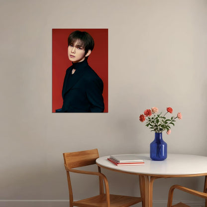 Ateez Yeosang Golden Hour Part.2 Concept Photo Music Poster K-Pop Home Decor For Living Room Aesthetic Kpop Male Boys Group Boy Band