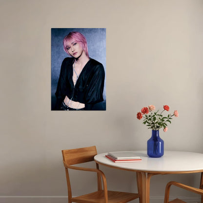 Ateez Seonghwa Golden Hour Part.2 Concept Photo Music Poster K-Pop Home Decor For Living Room Aesthetic Kpop Male Boys Group Boy Band - xonomax
