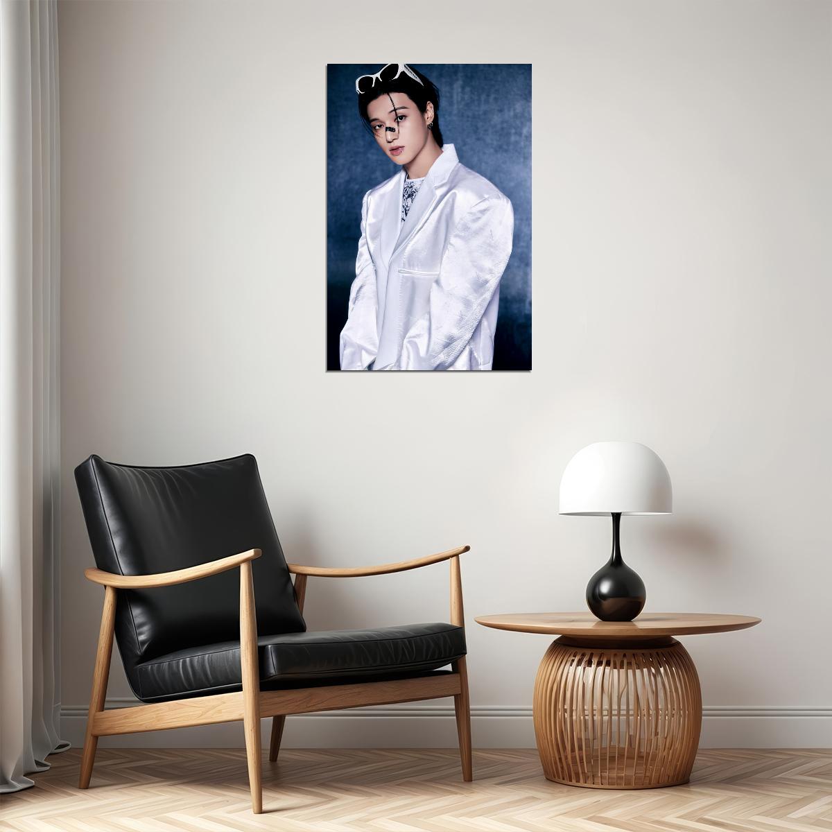 Ateez Wooyoung Golden Hour Part.2 Concept Photo Music Poster K-Pop Home Decor For Living Room Aesthetic Kpop Male Boys Group Boy Band