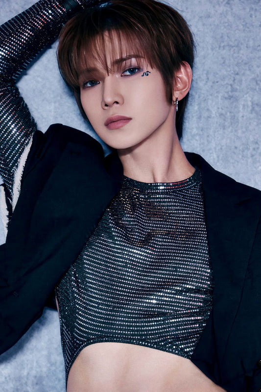 Ateez Yeosang Golden Hour Part.2 Concept Photo Music Poster K-Pop Home Decor For Living Room Aesthetic Kpop Male Boys Group Boy Band