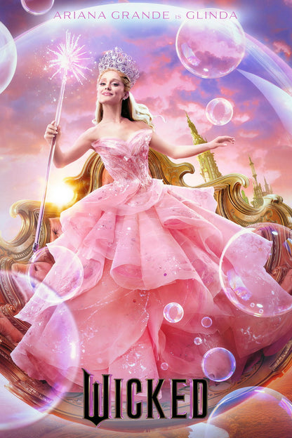 Movie Wicked Musical Poster Ariana Grande as Glinda Wall Art Actress Singer Decor Print - xonomax