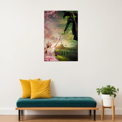 Movie Wicked Musical Poster Ariana Grande as Glinda Wall Art Actress Singer Decor Print - xonomax
