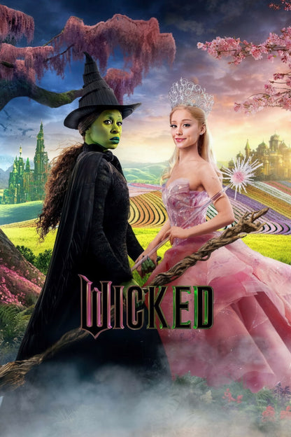 Movie Wicked Musical Poster Ariana Grande as Glinda Wall Art Actress Singer Decor Print - xonomax
