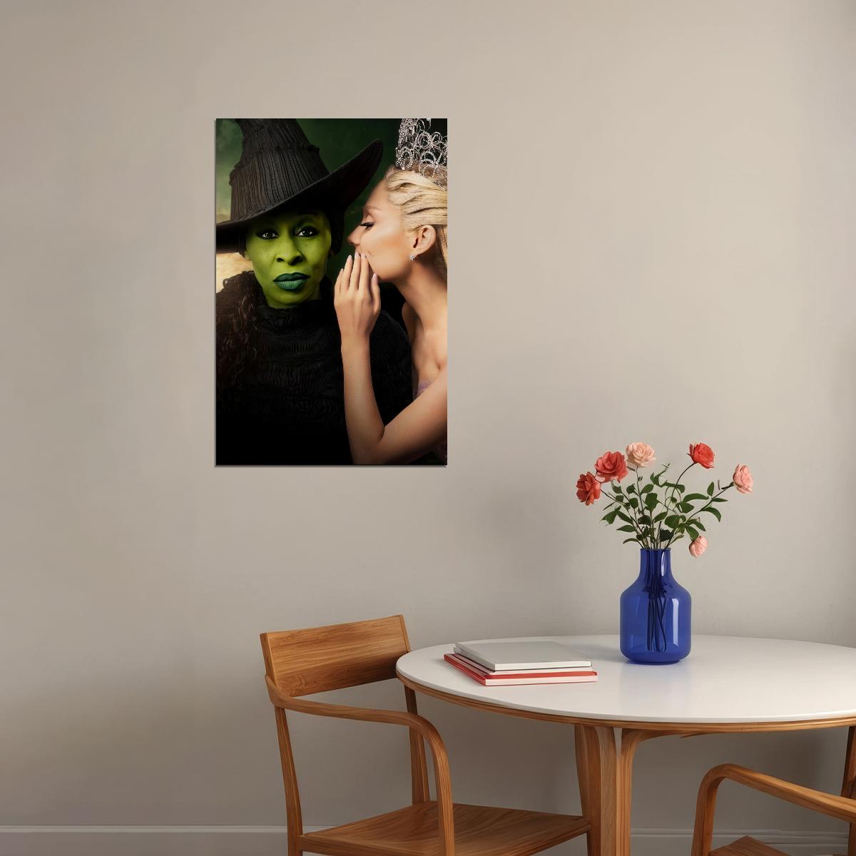 Movie Wicked Musical Poster Ariana Grande as Glinda Wall Art Actress Singer Decor Print - xonomax