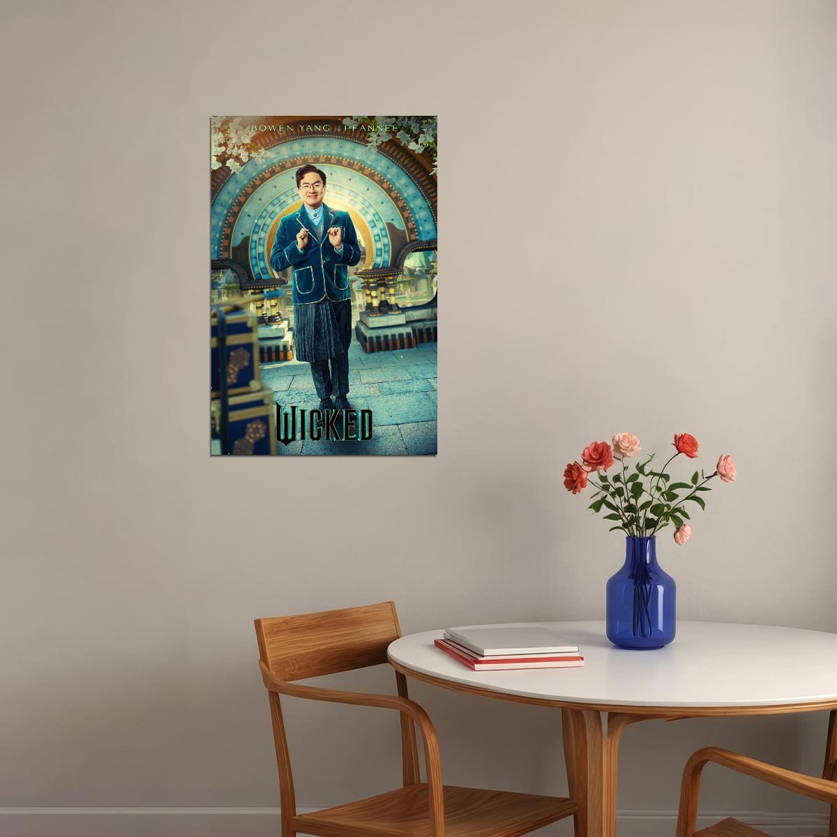 Movie Wicked Musical Poster Bowen Yang as Pfannee Hollywood Wall Art Decor Print - xonomax