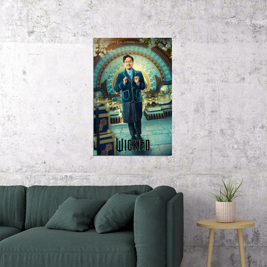 Movie Wicked Musical Poster Bowen Yang as Pfannee Hollywood Wall Art Decor Print - xonomax