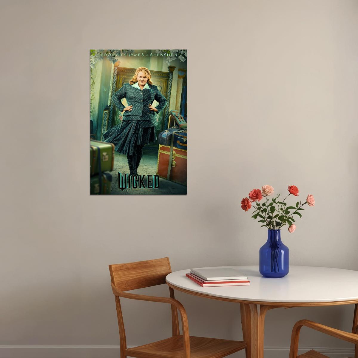 Movie Wicked Musical Poster Bronwyn James as Shenshen Hollywood Wall Art Decor Print - xonomax