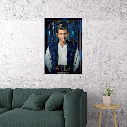 Movie Wicked Musical Poster Jonathan Bailey as Fiyero Bridgerton Star Hollywood Wall Art Print - xonomax