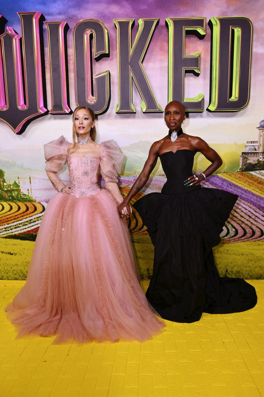 Ariana Grande and Cynthia Erivio at Sydney Wicked Premiere Photo Poster Wicked 2024 Movie Print Method Dressing Fashion Wall Art Iconic Print - xonomax