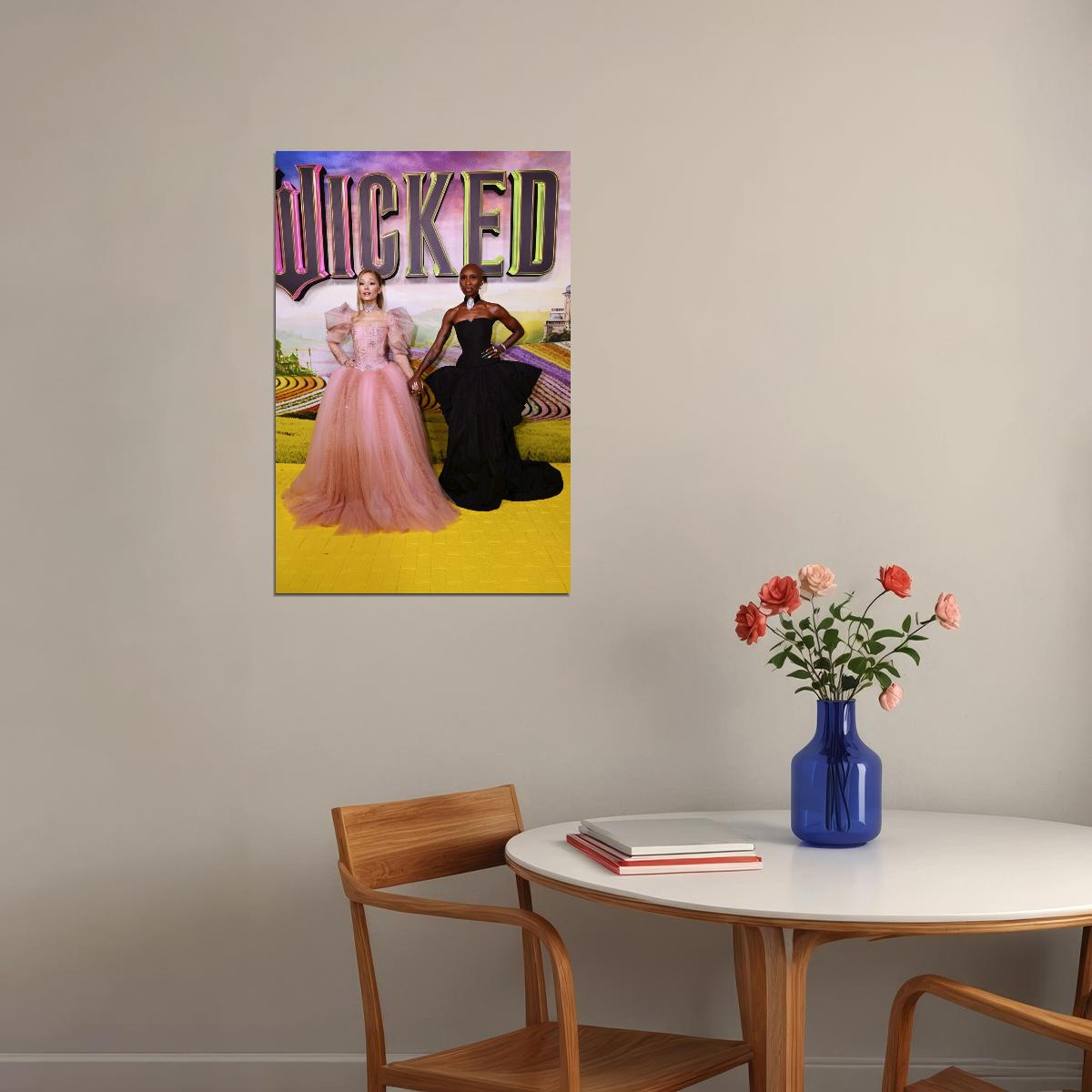 Ariana Grande and Cynthia Erivio at Sydney Wicked Premiere Photo Poster Wicked 2024 Movie Print Method Dressing Fashion Wall Art Iconic Print - xonomax