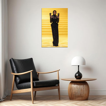 Wicked Musical Poster Cynthia Erivo as Elphaba Wicked Witch Wall Art Official Artwork Decor - xonomax