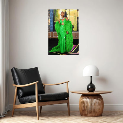 Wicked Musical Poster Cynthia Erivo as Elphaba Wicked Witch Wall Art Official Artwork Decor - xonomax