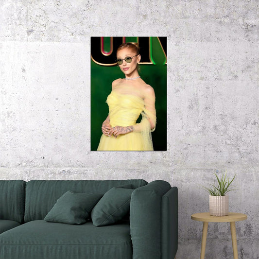 Wicked Musical Poster Ariana Grande as Glinda Wall Art Actress Singer Decor - xonomax