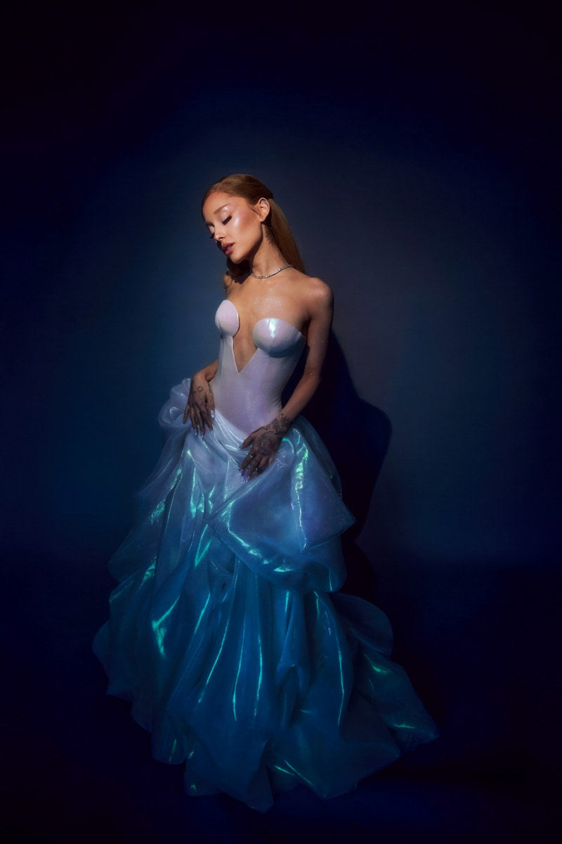 Ariana Grande Photo Poster Wicked Movie Red Carpet Mexico Print Method Dressing Fashion Photo Wall Art Iconic Hollywood Moments Wall Art - xonomax