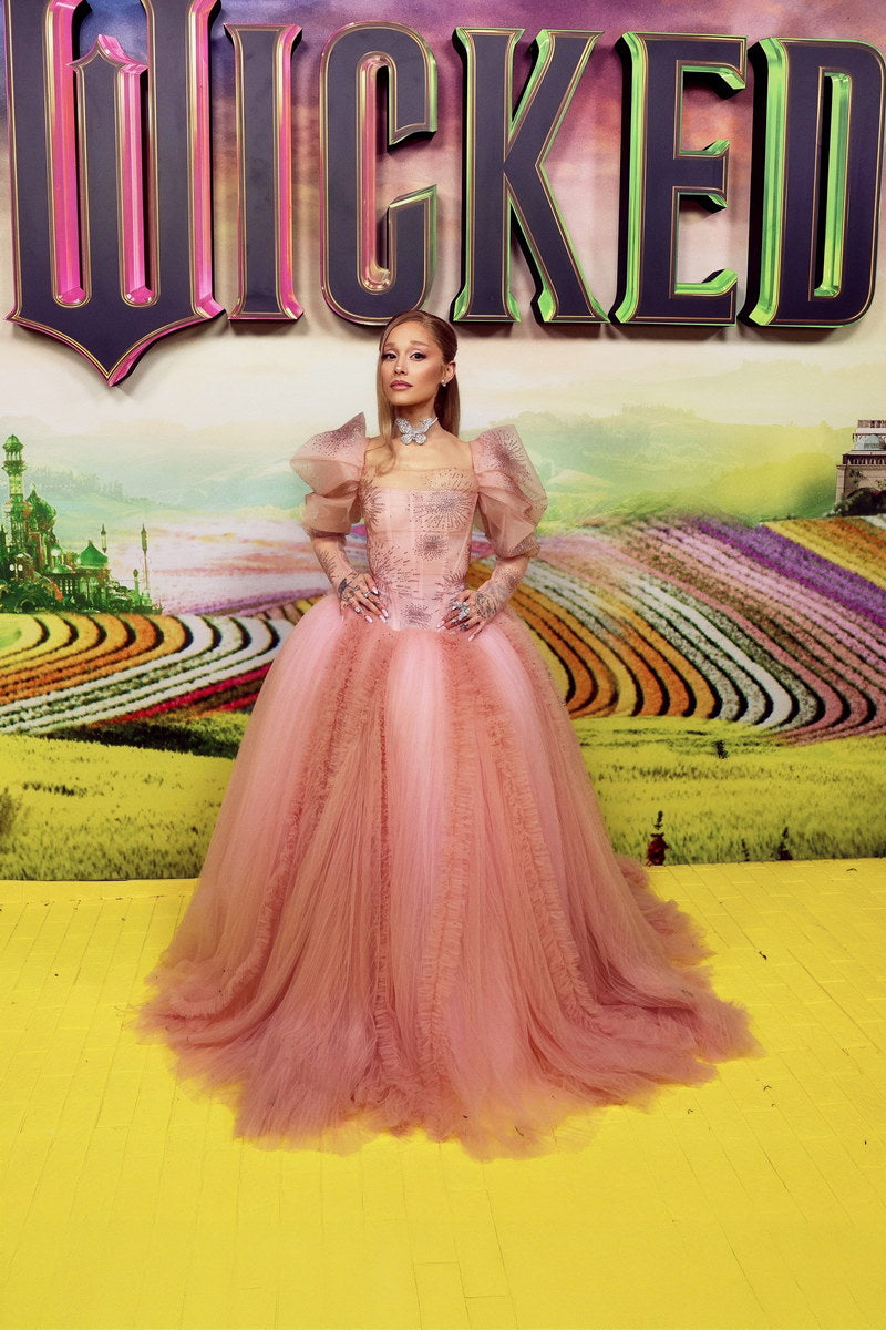 Ariana Grande at Sydney Wicked Premiere Photo Poster Wicked 2024 Movie Wall Art Method Dressing Fashion Print Iconic Hollywood Red Carpet Wall Art - xonomax