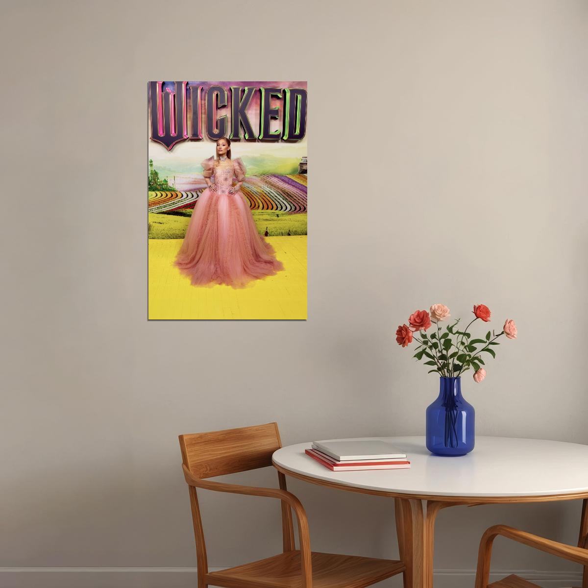 Ariana Grande at Sydney Wicked Premiere Photo Poster Wicked 2024 Movie Wall Art Method Dressing Fashion Print Iconic Hollywood Red Carpet Wall Art - xonomax