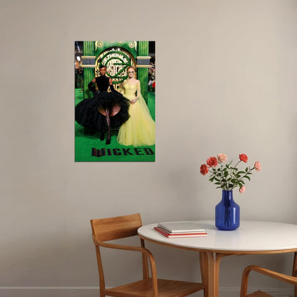 Wicked Musical Poster Cynthia Erivo as Elphaba Wicked Witch Wall Art Official Artwork Decor - xonomax