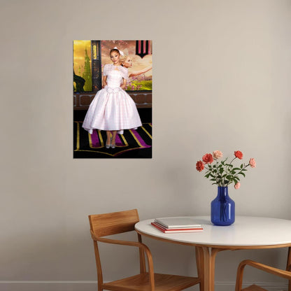 Wicked Musical Poster Ariana Grande as Glinda Wall Art Actress Singer Decor - xonomax