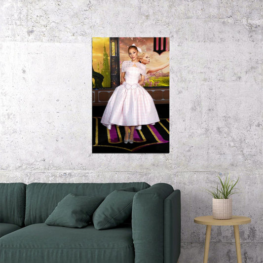 Wicked Musical Poster Ariana Grande as Glinda Wall Art Actress Singer Decor - xonomax