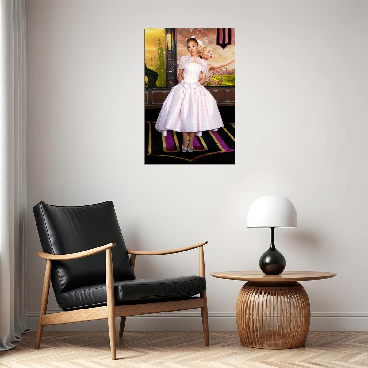 Wicked Musical Poster Ariana Grande as Glinda Wall Art Actress Singer Decor - xonomax