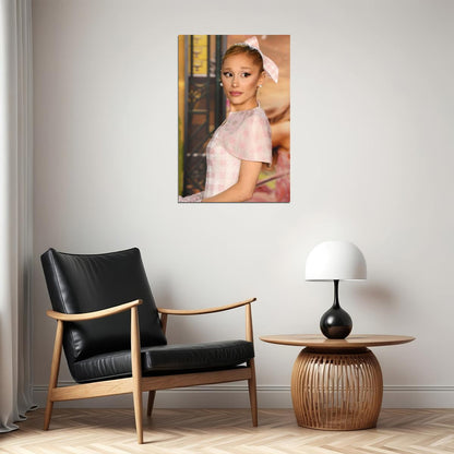 Wicked Musical Poster Ariana Grande as Glinda Wall Art Actress Singer Decor - xonomax