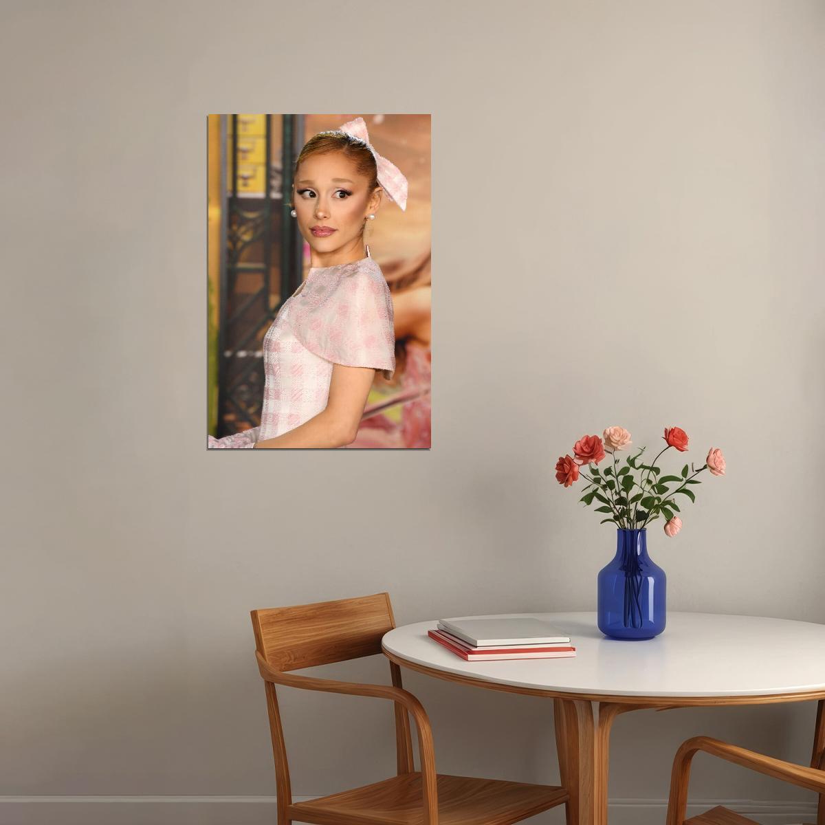 Wicked Musical Poster Ariana Grande as Glinda Wall Art Actress Singer Decor - xonomax