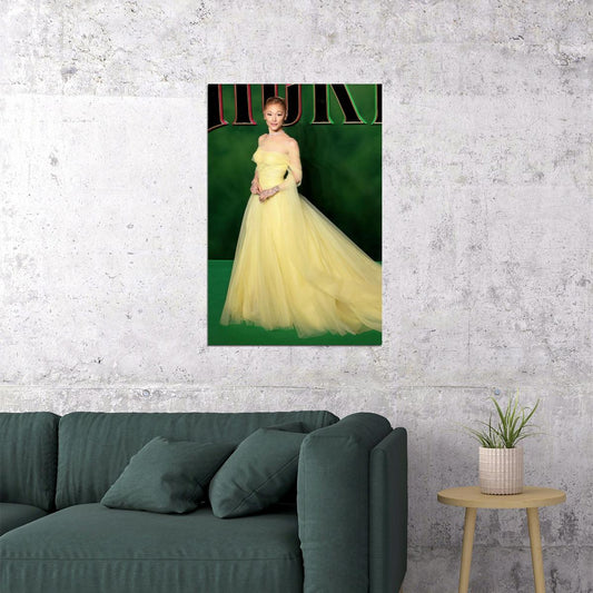 Wicked Musical Poster Ariana Grande as Glinda Wall Art Actress Singer Decor - xonomax