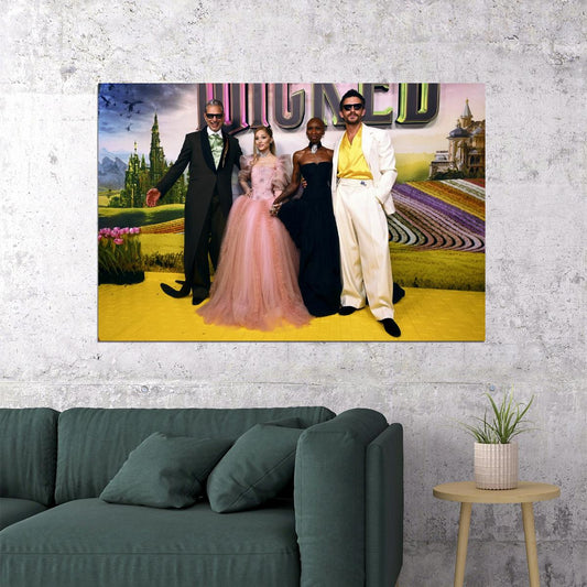 Wicked Musical Poster Cynthia Erivo as Elphaba Wicked Witch Wall Art Official Artwork Decor - xonomax