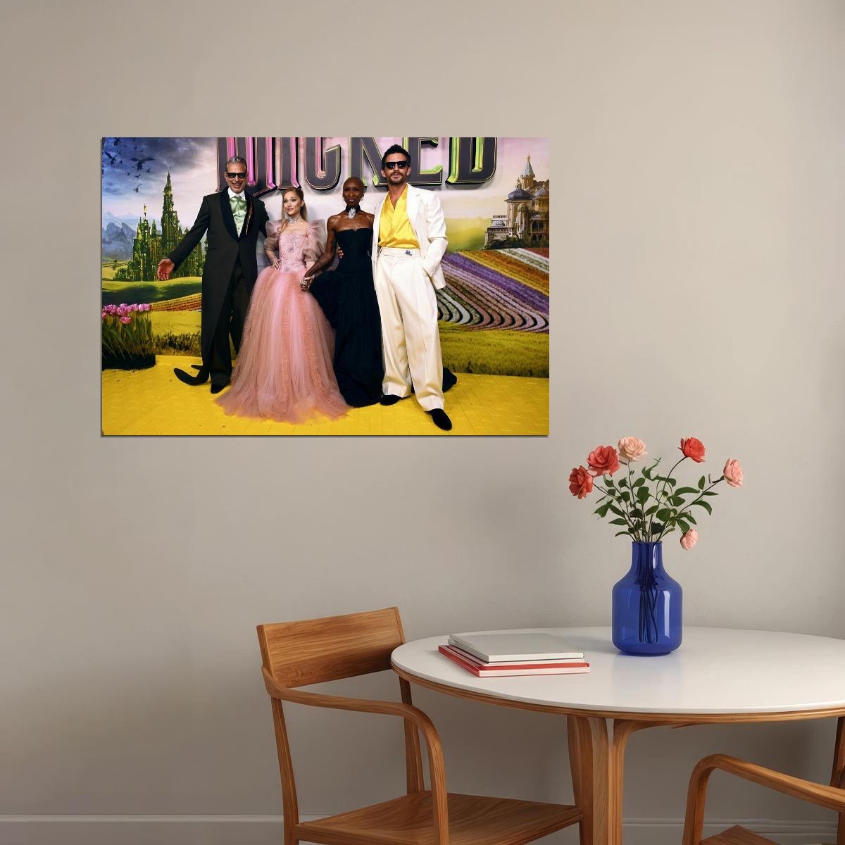Wicked Musical Poster Cynthia Erivo as Elphaba Wicked Witch Wall Art Official Artwork Decor - xonomax
