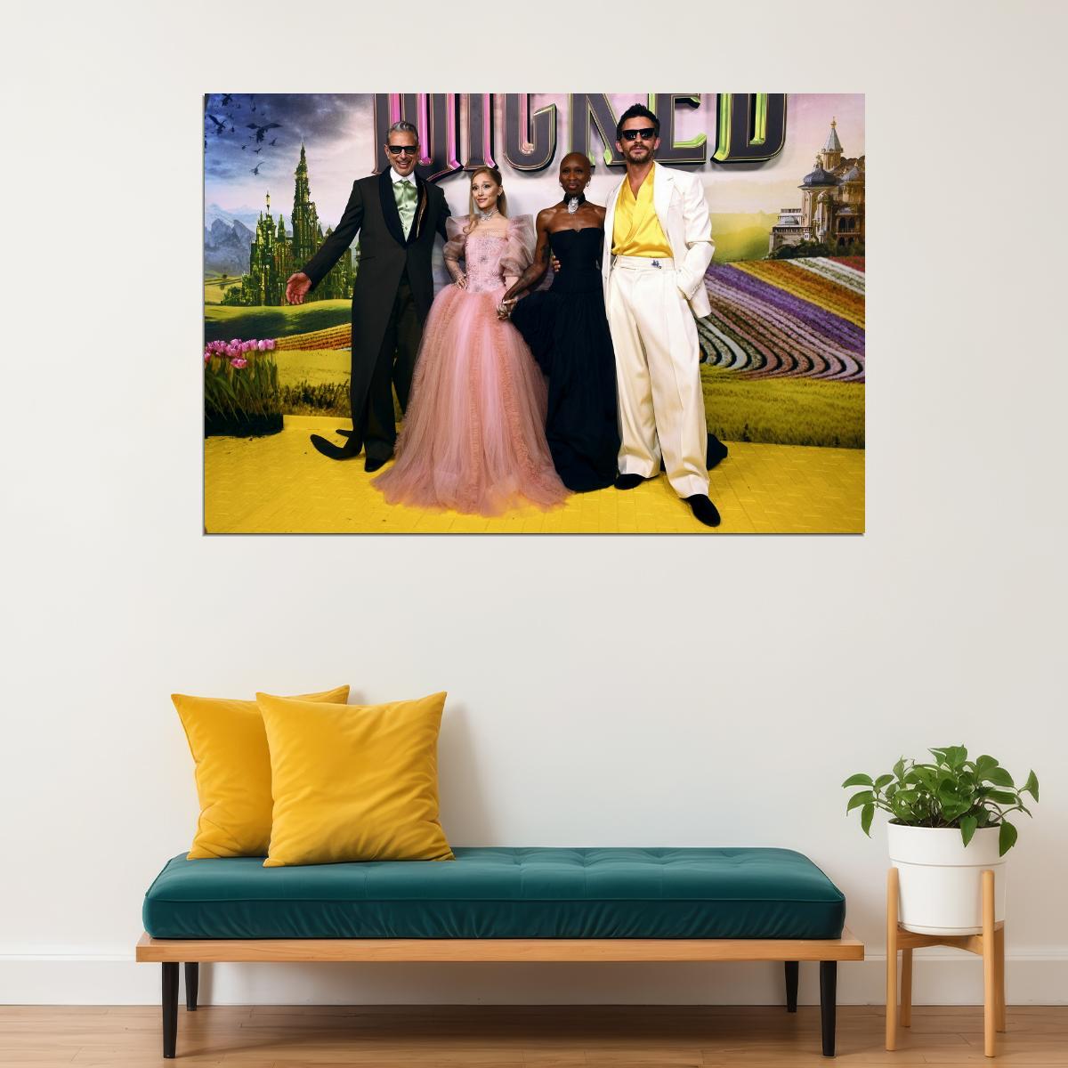 Wicked Musical Poster Cynthia Erivo as Elphaba Wicked Witch Wall Art Official Artwork Decor - xonomax