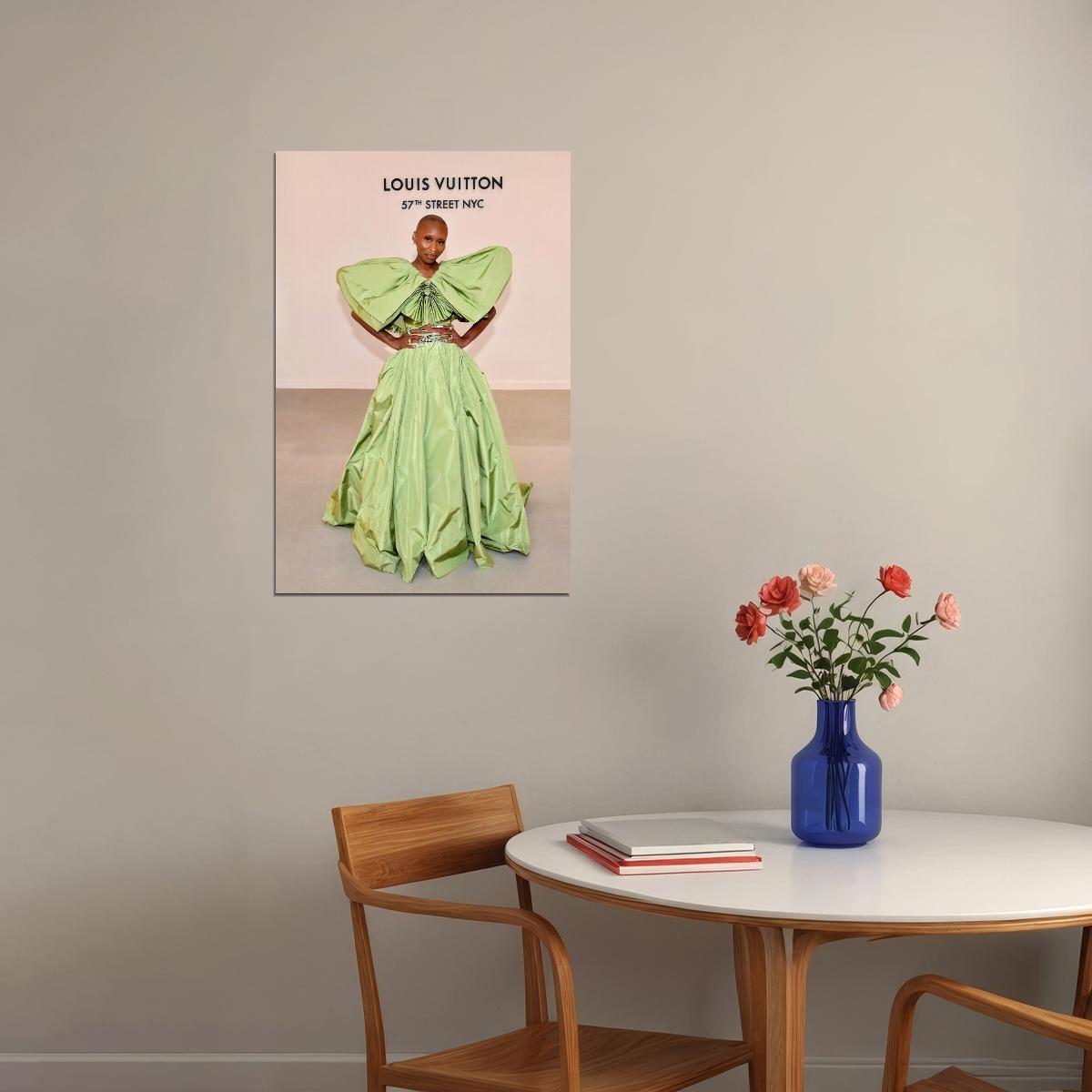 Wicked Musical Poster Cynthia Erivo as Elphaba Wicked Witch Wall Art Official Artwork Decor - xonomax