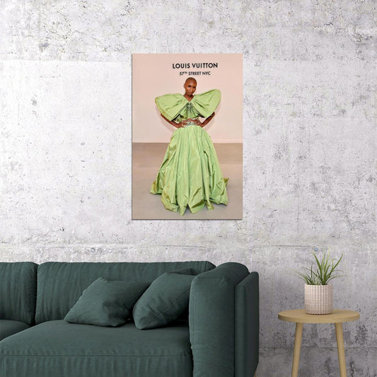 Wicked Musical Poster Cynthia Erivo as Elphaba Wicked Witch Wall Art Official Artwork Decor - xonomax