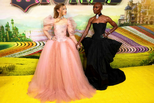 Ariana Grande and Cynthia Erivio at Sydney Wicked Premiere Photo Poster Wicked 2024 Movie Print Method Dressing Fashion Photo Print  Iconic Hollywood Art - xonomax