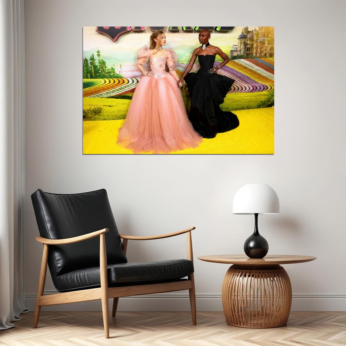Ariana Grande and Cynthia Erivio at Sydney Wicked Premiere Photo Poster Wicked 2024 Movie Print Method Dressing Fashion Photo Print  Iconic Hollywood Art - xonomax
