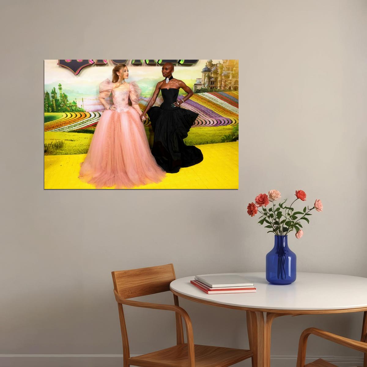 Ariana Grande and Cynthia Erivio at Sydney Wicked Premiere Photo Poster Wicked 2024 Movie Print Method Dressing Fashion Photo Print  Iconic Hollywood Art - xonomax