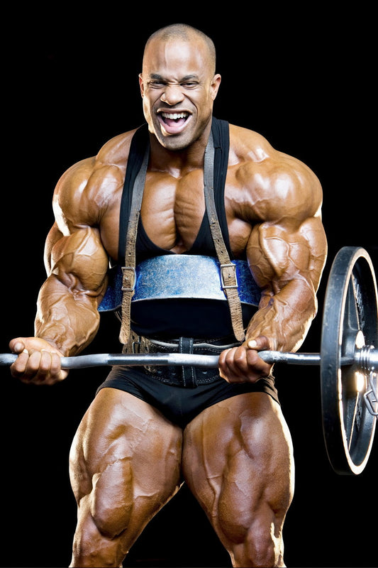 Victor Martinez Gym Shot Famous Bodybuilder Poster Bodybuilding Workout HD Photo Print Inspirational Gym Decor Athletes Icon Wall Art Weightlifting Artwork Gifts for Fitness Lovers - xonomax
