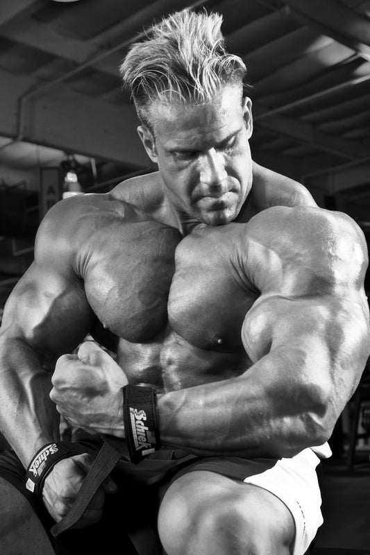 Jay Cutler Black And White Famous Bodybuilder Poster Bodybuilding Workout HD Photo Print Inspirational Gym Decor Athletes Icon Wall Art Weightlifting Artwork