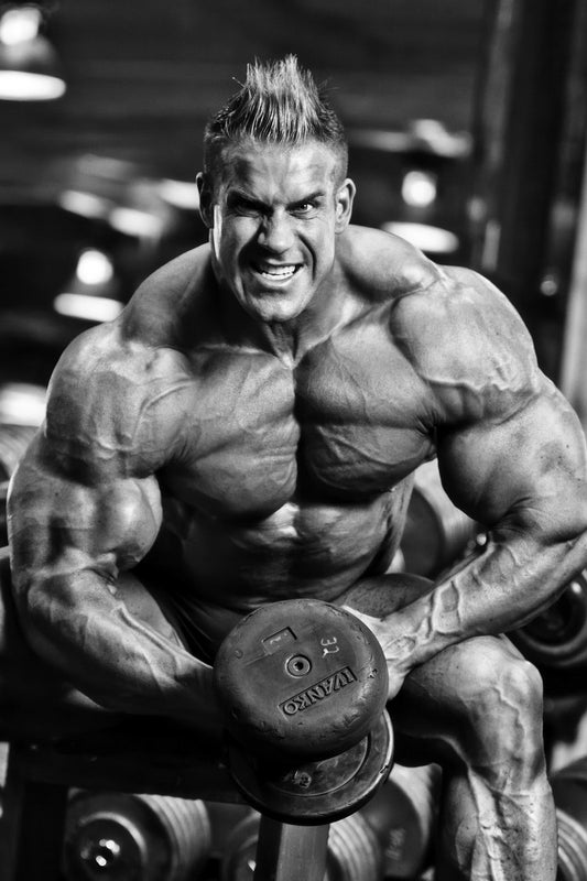 Jay Cutler Most Muscular Pose Black And White Famous Bodybuilder Poster Bodybuilding Workout HD Photo Print Motivational Gym Decor Athletes Icon Wall Art Weightlifting Artwork