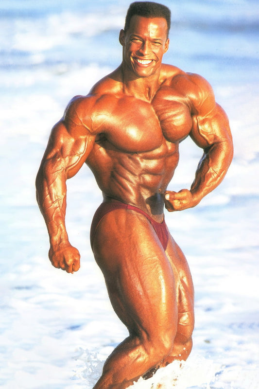 Shawn Ray Famous Oldschool Bodybuilder Poster Bodybuilding Workout HD Photo Print Motivational Gym Decor Athletes Icon Wall Art Weightlifting Artwork Gifts for Fitness Lovers - xonomax