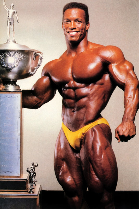 Shawn Ray Famous Oldschool Bodybuilder Poster Bodybuilding Workout HD Photo Print Inspirational Gym Decor Athletes Icon Wall Art Weightlifting Artwork Gifts for Fitness Lovers - xonomax