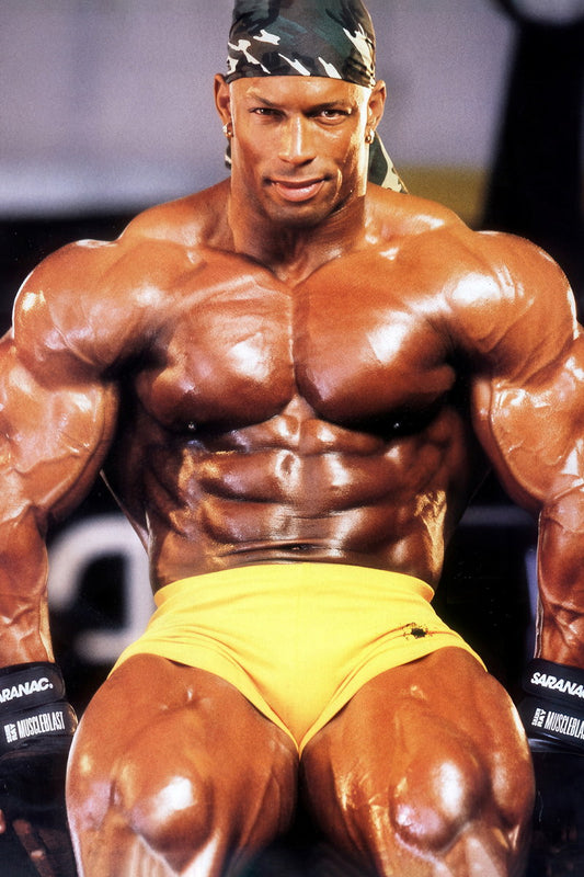 Shawn Ray Famous Oldschool Bodybuilder Poster Bodybuilding Workout HD Photo Print Motivational Gym Decor Athletes Icon Wall Art Weightlifting Artwork Gifts for Fitness Lovers - xonomax