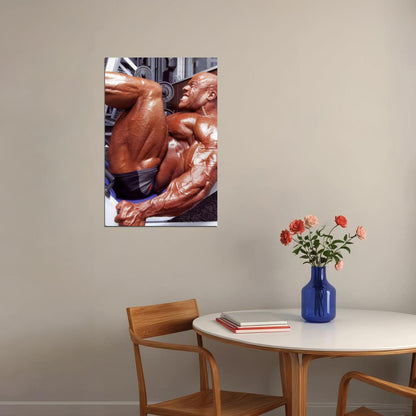 Phil Heath Famous Bodybuilder Poster Bodybuilding Workout HD Photo Print Inspirational Gym Decor Athletes Icon Wall Art Weightlifting Artwork Gifts for Fitness Lovers - xonomax