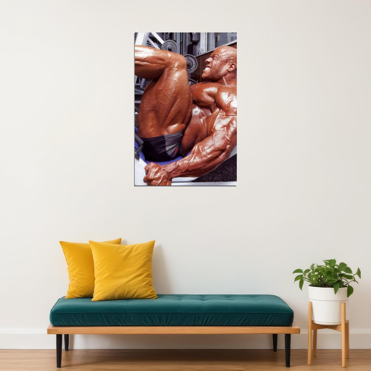 Phil Heath Famous Bodybuilder Poster Bodybuilding Workout HD Photo Print Inspirational Gym Decor Athletes Icon Wall Art Weightlifting Artwork Gifts for Fitness Lovers - xonomax