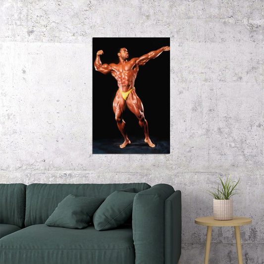 Flex Wheeler Bodybuilder Poster Bodybuilding Workout HD Photo Print Inspirational Gym Decor Athletes Icon Wall Art Weightlifting Artwork Gifts for Fitness Lovers - xonomax